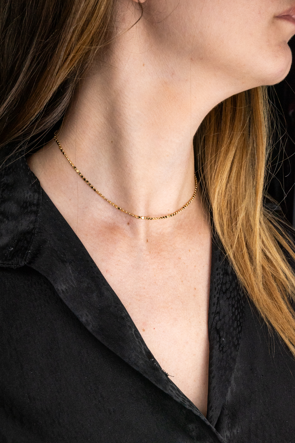 Choker Chapinha Redonda